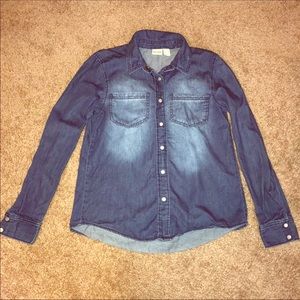 Denim Mudd Top